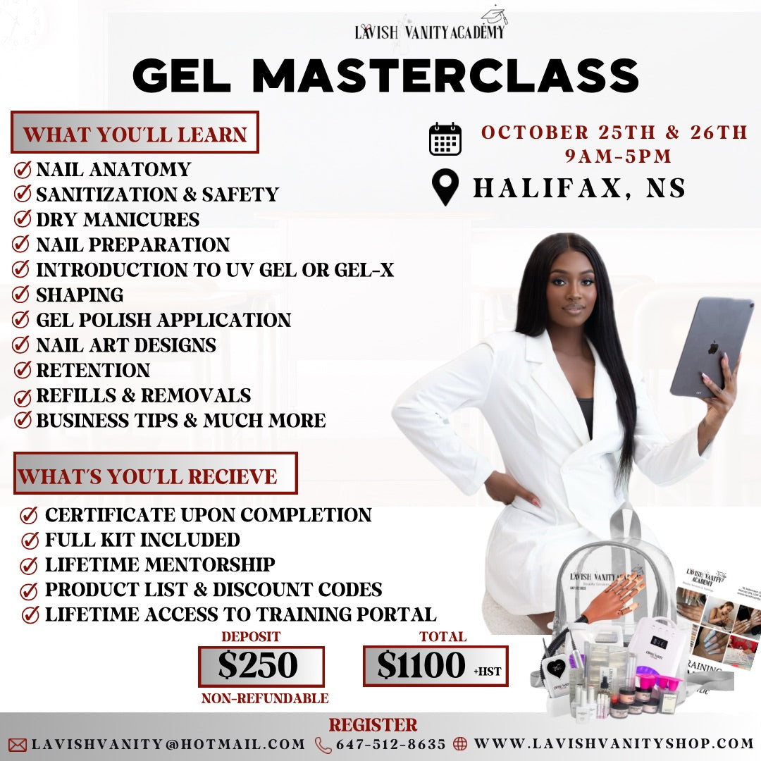 HALIFAX OCTOBER MASTERCLASS