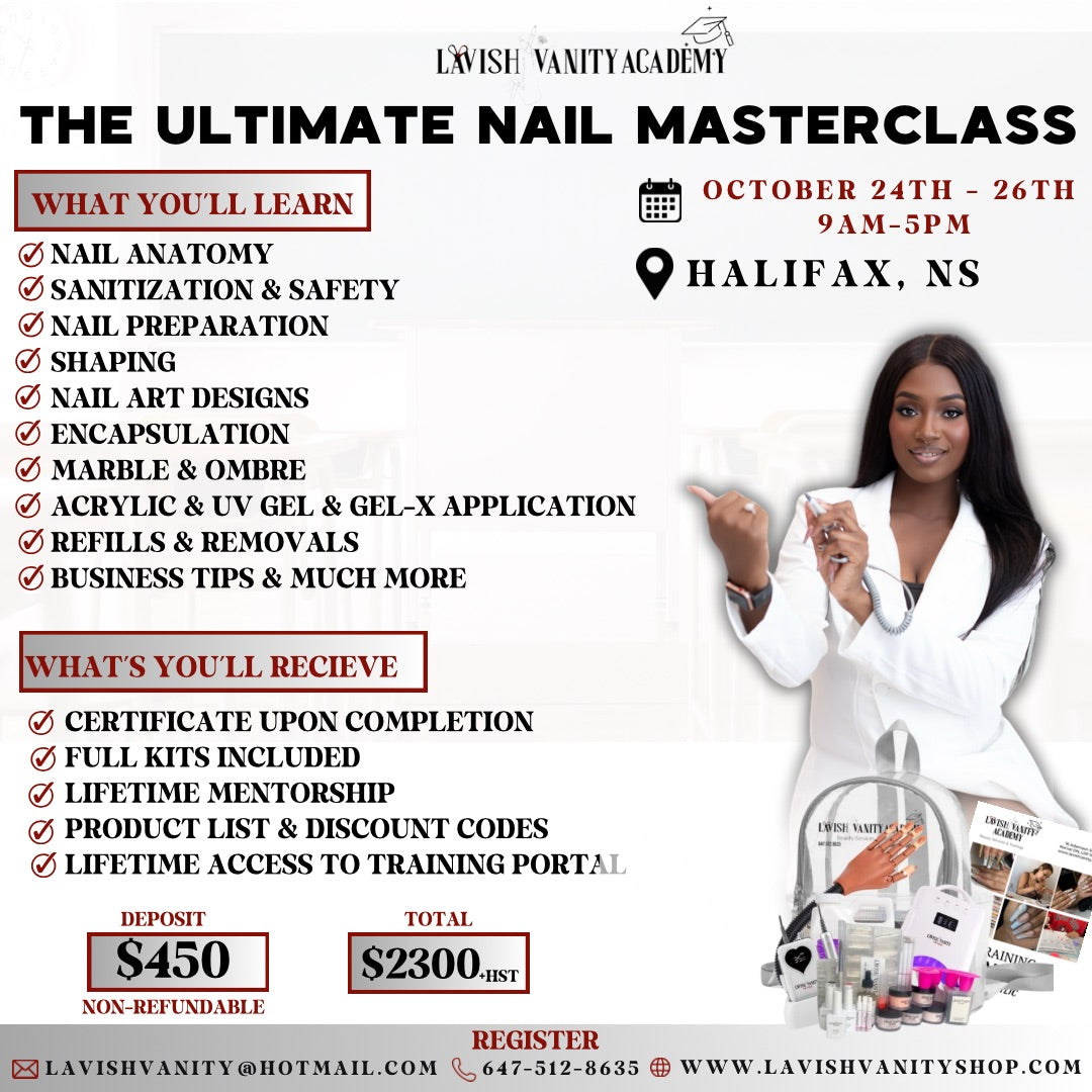 HALIFAX OCTOBER MASTERCLASS