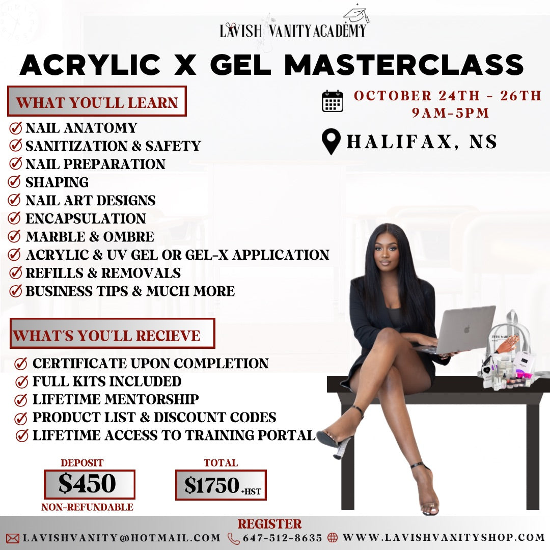HALIFAX OCTOBER MASTERCLASS