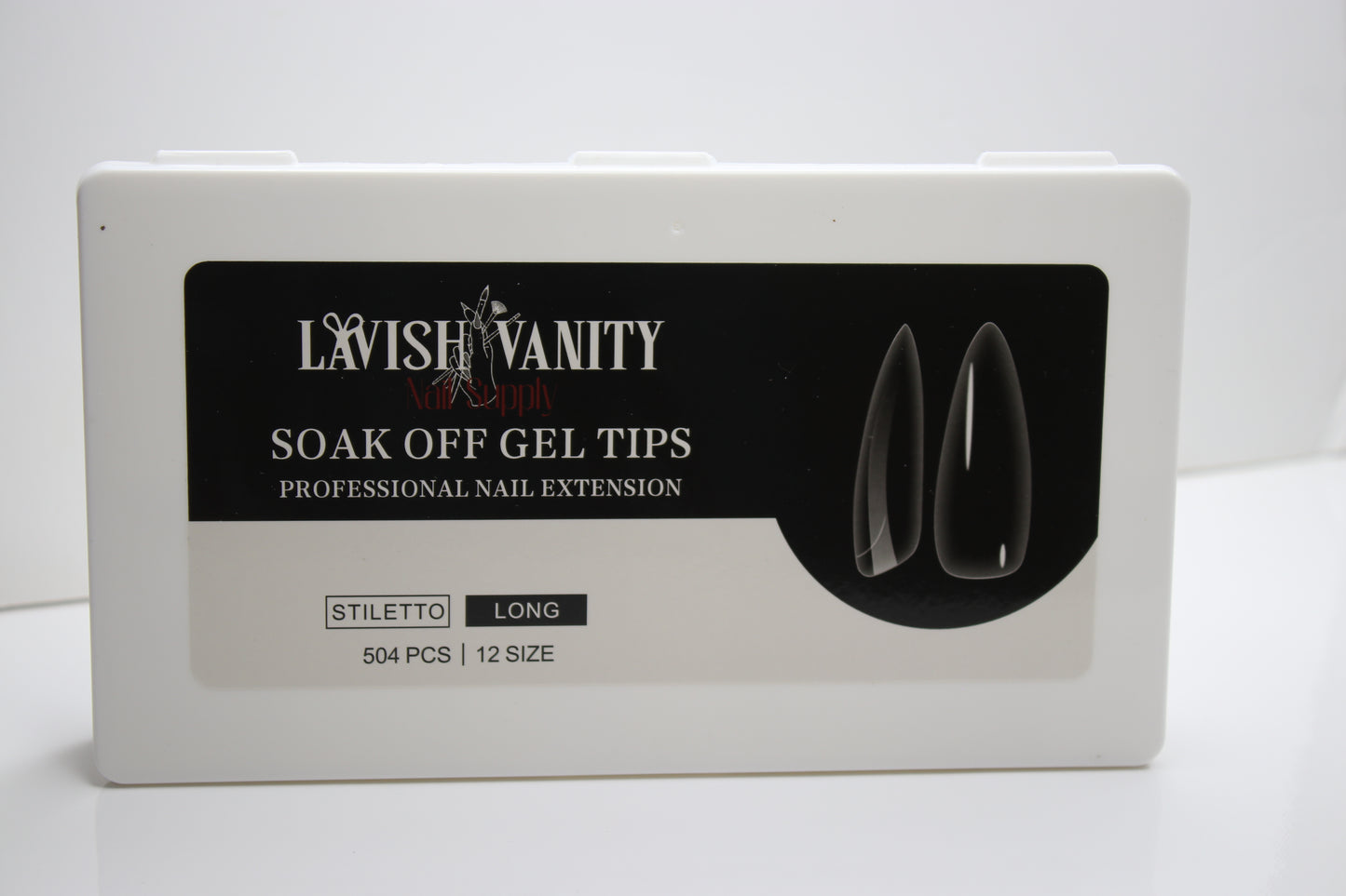 LONG STILETTO- SOFT GEL TIPS