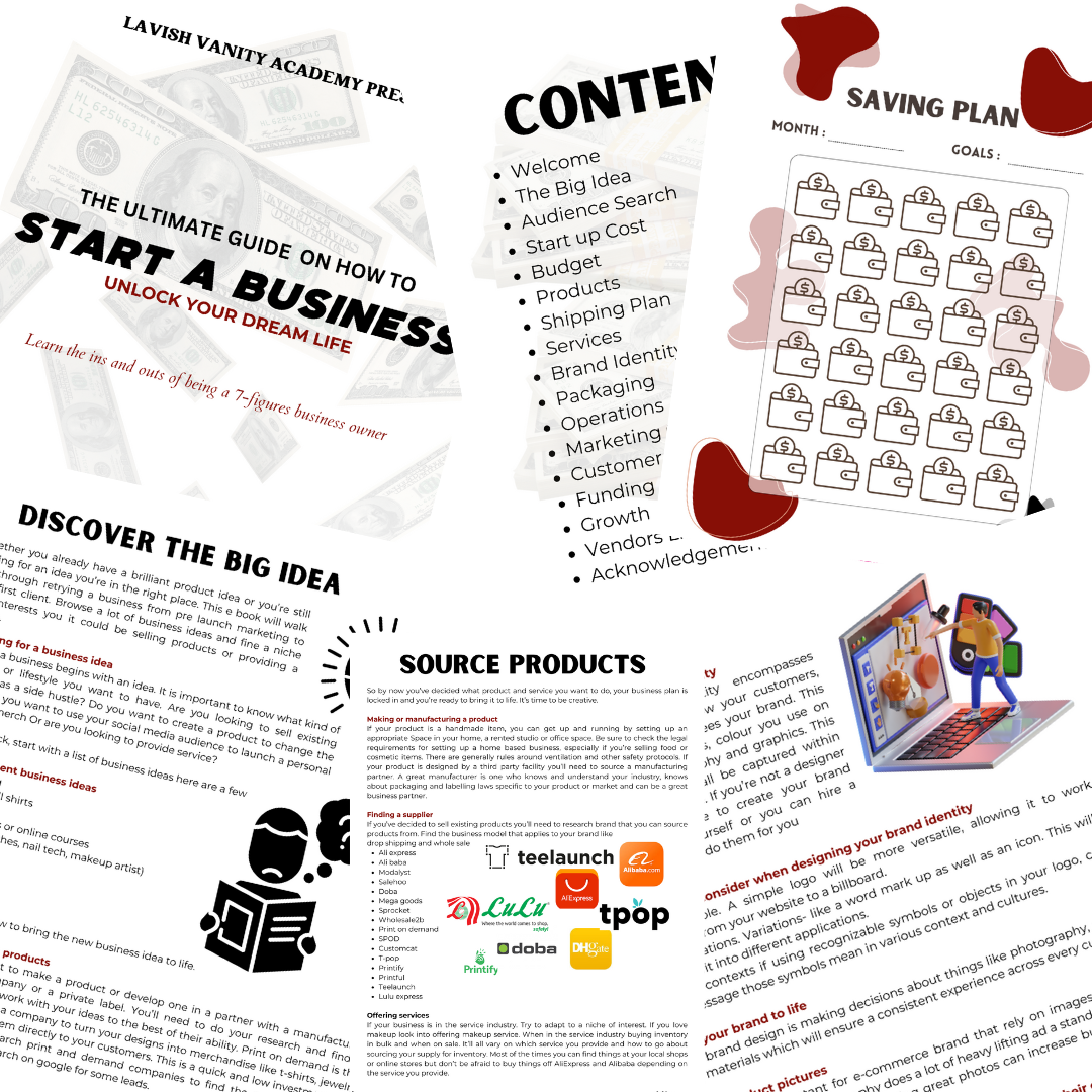 HOW TO START A BUSINESS