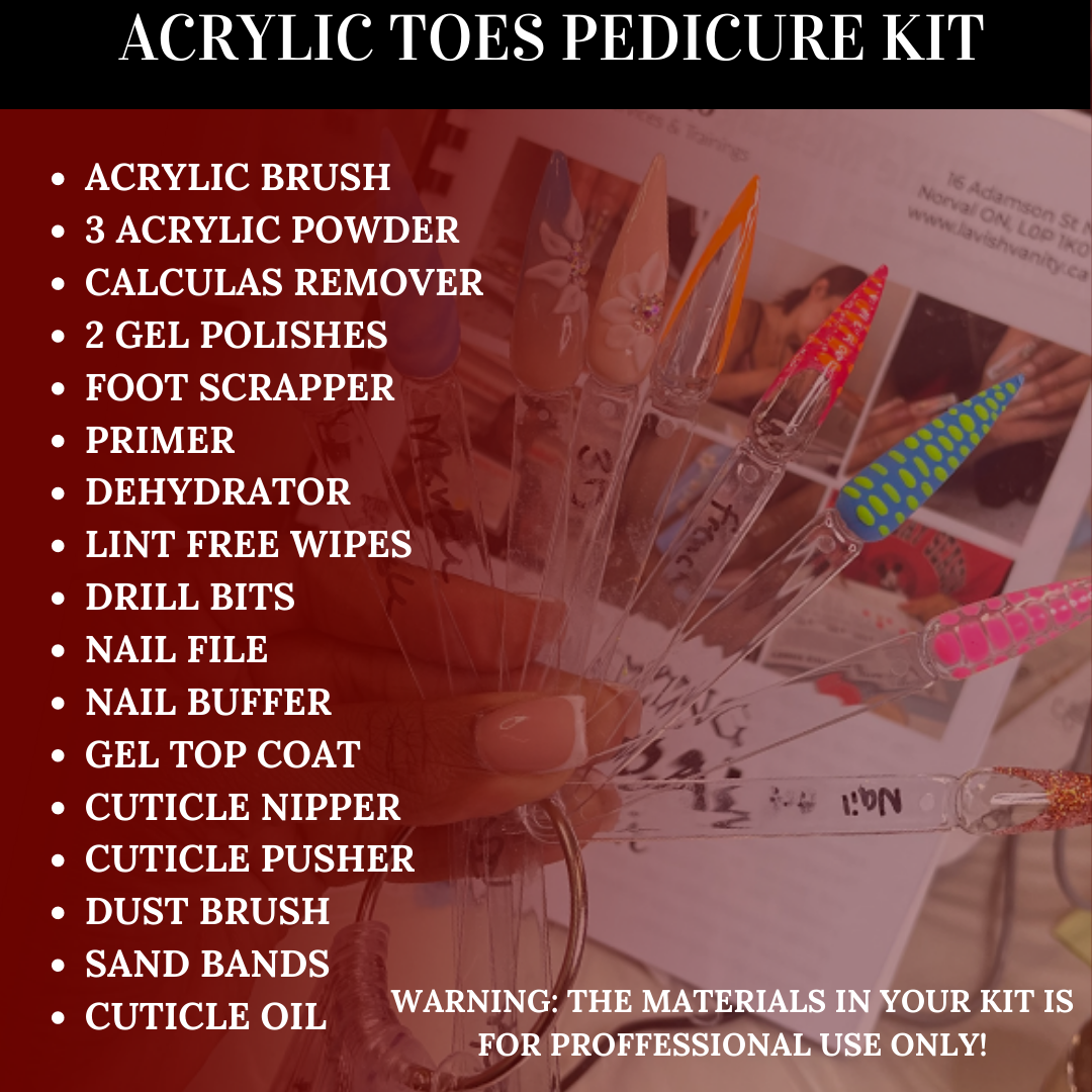 ACRYLIC TOES KIT