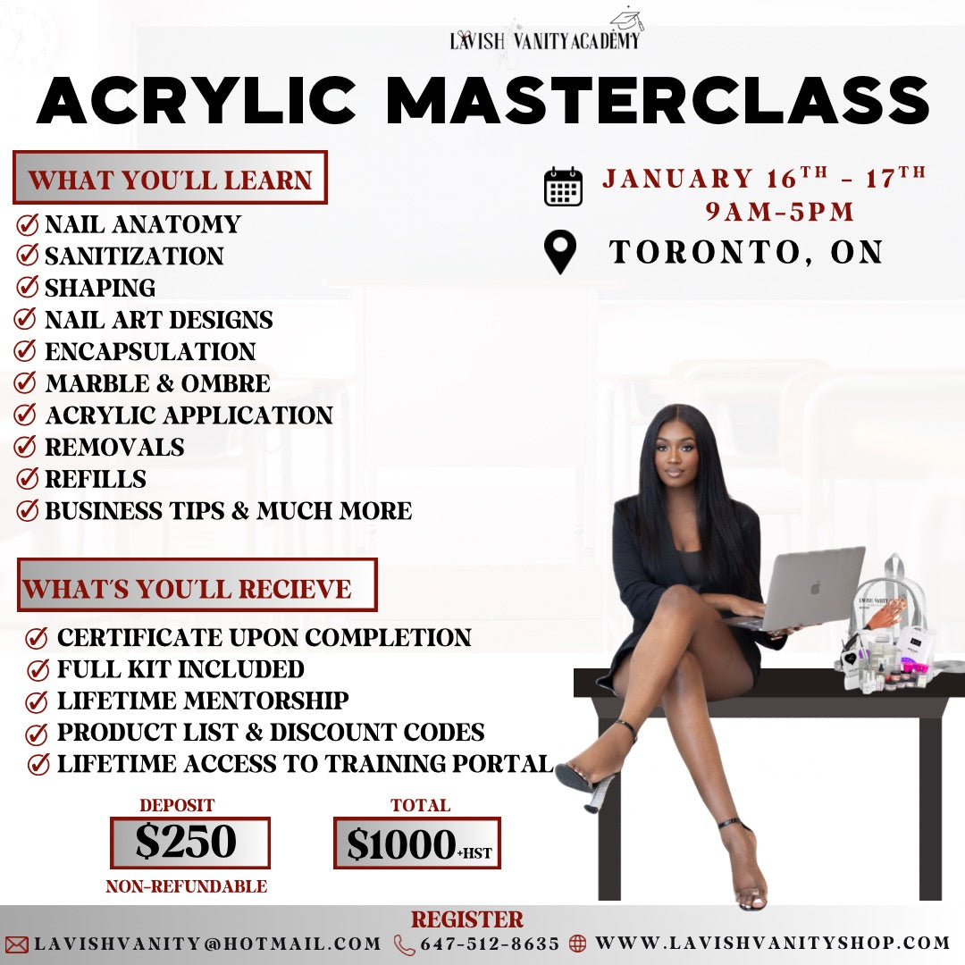 TORONTO JANUARY MASTERCLASS