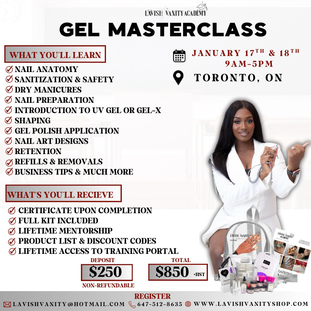 TORONTO JANUARY MASTERCLASS