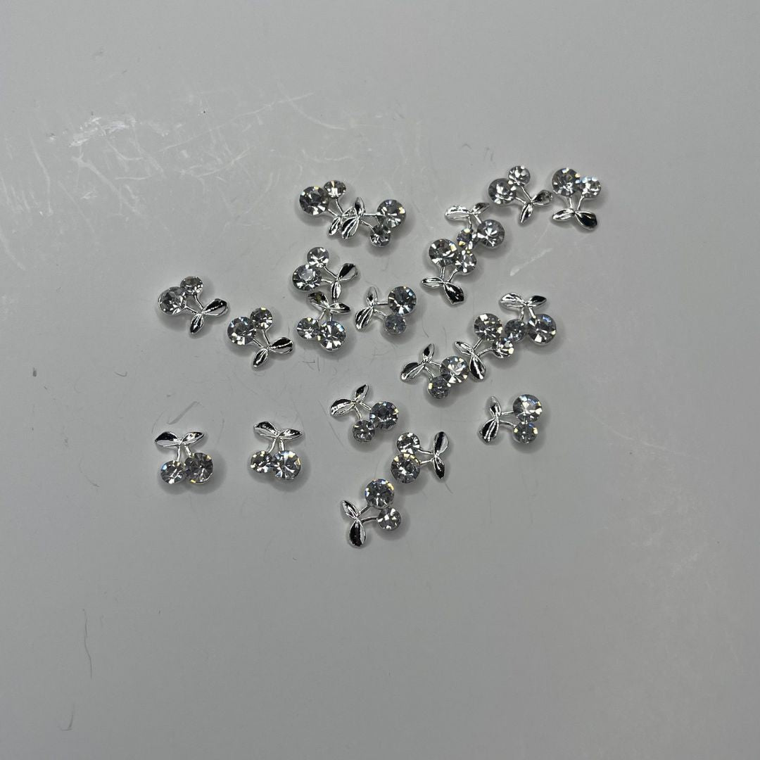 10 Pcs Cherry Charms