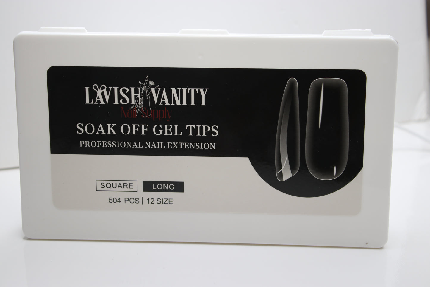 LONG SQUARE - SOFT GEL TIPS