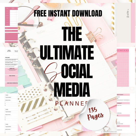 SOCIAL  MEDIA ULTIMATE PLANNER