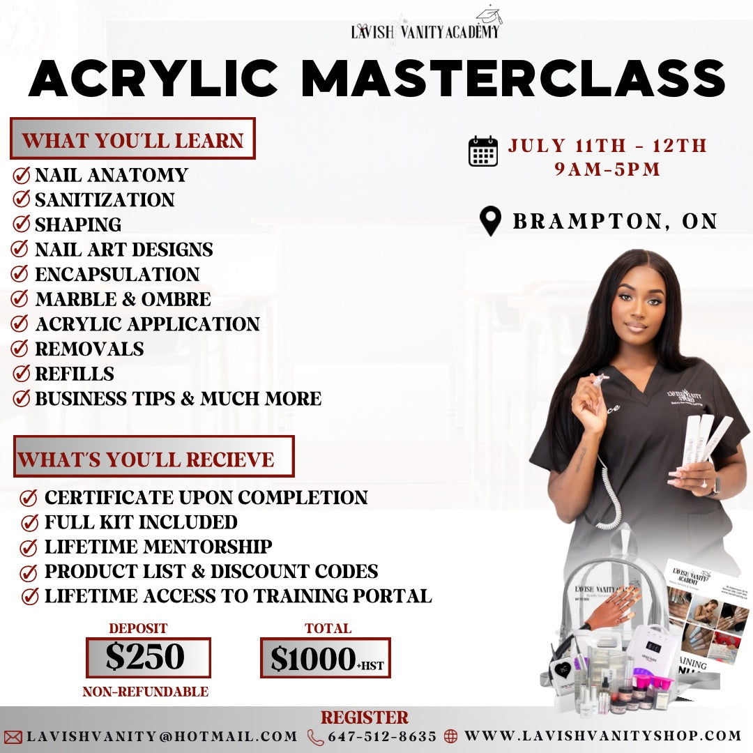 JULY BRAMPTON MASTERCLASS