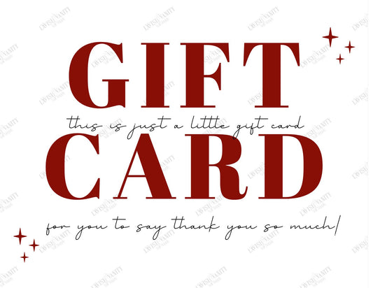 Lavish Vanity Shop - GIFT CARD
